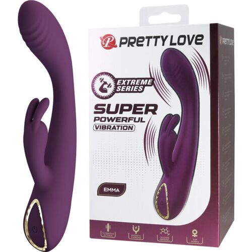 Vibrator Pretty Love Emma Rabbit med stimulerer