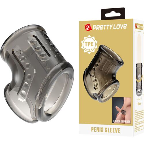 Penis sleeve ring Pretty Love - komfortabel og teksturert