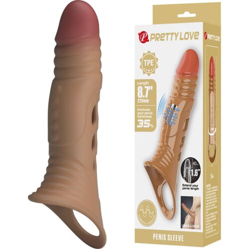Vibrerende Penis Sleeve Pretty Love - Utvidelse
