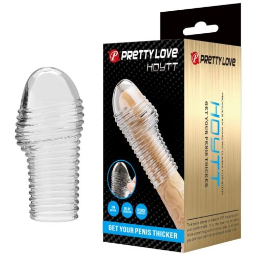 Penishylse FOR HIM HOTTT PENIS SLEEVE øker tykkelsen