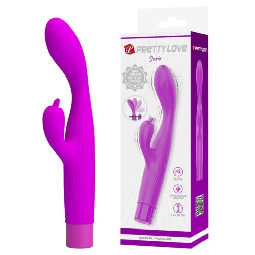 HIGH TECH JENE dobbeltstimulerende vibrator for G-punkt og klitoris