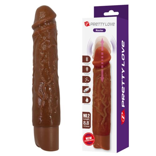 DILDOS KESSLER realistisk vibrator med puls