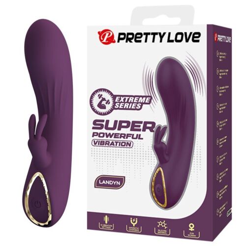 Rabbit Vibrator High Tech Landyn med 10 funksjoner