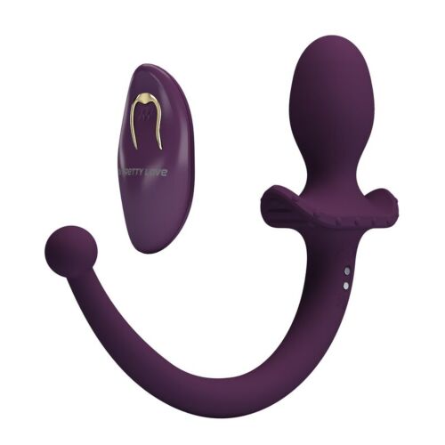 Analplugg ANAL TOYS LIOEA med fjernkontroll og fleksibel hale