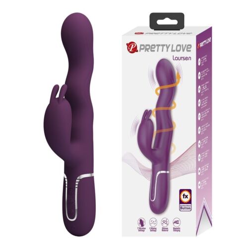 Vibrator HIGH TECH LOURSEN med thrusting og 7 vibrasjonsmoduser
