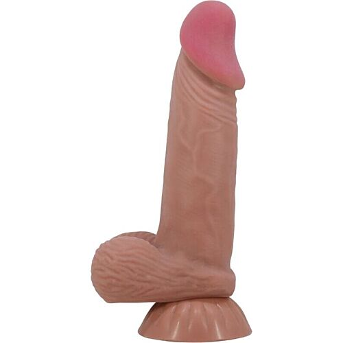 Dildo Pretty Love Sliding Skin 19.4 cm med sugekopp