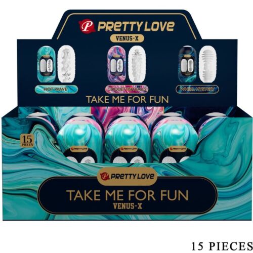 Masturbator Pretty Love Venus X med tre tunneler