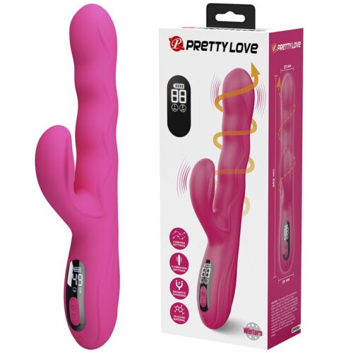 Rabbit Vibrator HIGH TECH WINTERS med LED-skjerm