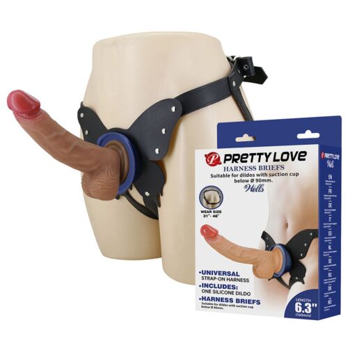 Harness Collection YETI strap-on harnes med dildo