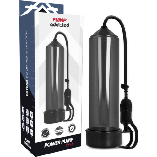 Penis pumpe PUMP ADDICTED RX5 med vakuumteknologi