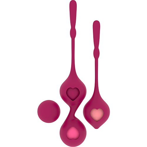 Silicone balls RITHUAL Deva Set for bekkenbunnstrening