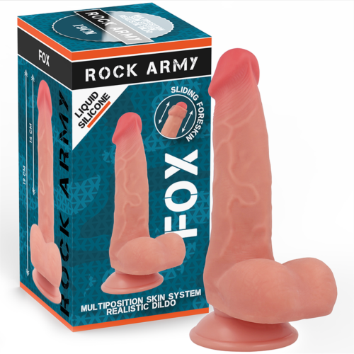 Dildo Rock Army Liquid Silicone Fox 19 cm
