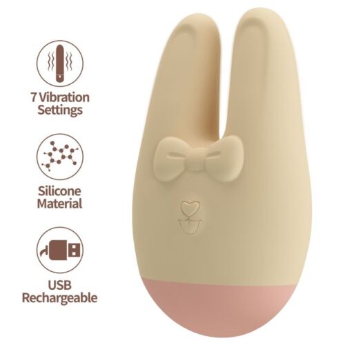 ROMANCE Bunny ekstern stimulator med 7 vibrasjonsmoduser