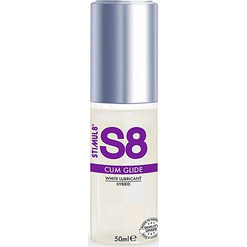 Lubrikant STIMUL8 S8 Cum Glide 50 ml med naturlig følelse