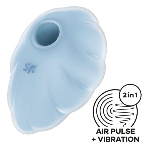 Vibrator Satisfyer Cloud Dancer med trykkbølgefunksjon