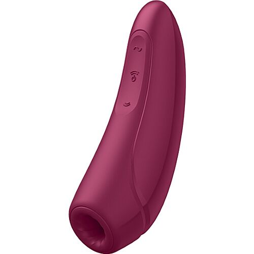 Vibrator SATISFYER CURVY 1 med trykkbølge og vibrasjon