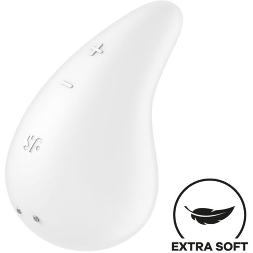 Lay on Vibrator SATISFYER DEW DROP med kraftig stimulering