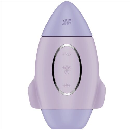 Vibrador Satisfyer Mission Control Lilla Dobbelt Impuls