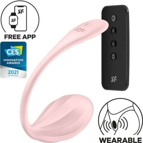 Stimulator SATISFYER Ribbed Petal med fjernkontroll