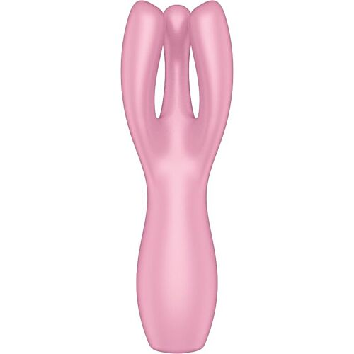 Stimulator Satisfyer Threesome 3 med 12 vibrasjonsprogrammer