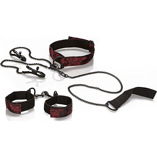 Bondage sett CALEXOTICS Scandal med håndjern og blindfold