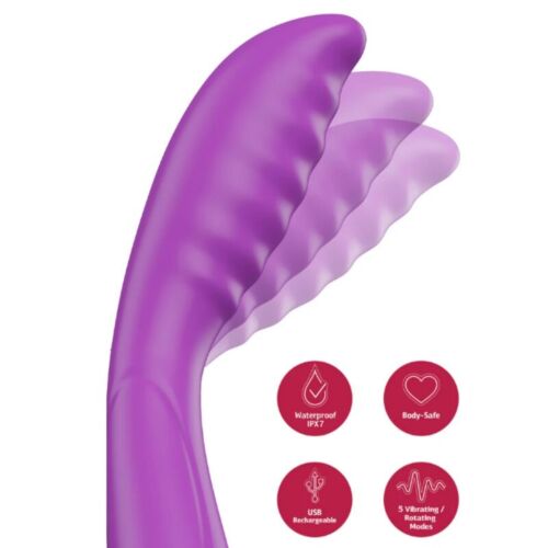 SHE.E.O Lilla G-Punkt Tapping Vibrator for Nytelse