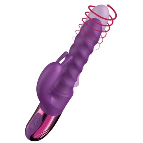 She.E.O Purpur Kanin Spiral Vibrator for Damer