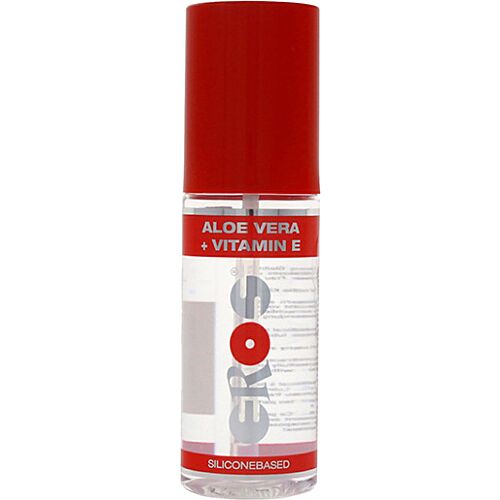 Gleitmiddel Eros Silicone Aloe Vera 100 ml med vitamin E