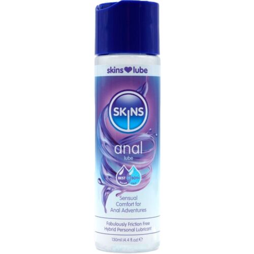 Lubricant SKINS - ANAL HYBRID WATER & SILICONE-BASERT 130 ML