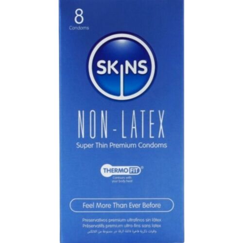 Kondomer SKINS Latex-fri | Ultra-tynne og gjennomsiktige