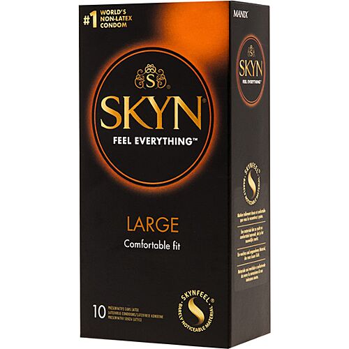 Kondom SKYN Large Extra Justerbar 10 enheter