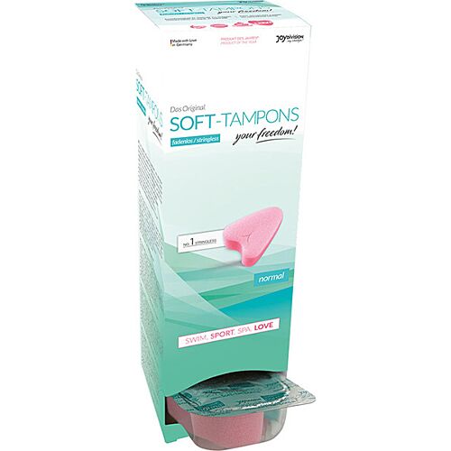 Soft-Tamponer JOYDIVISION Original 10 stk