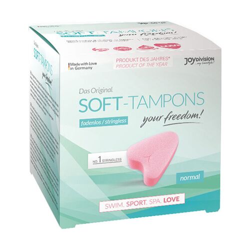 Soft-Tampons JOYDIVISION Original 3-pakk