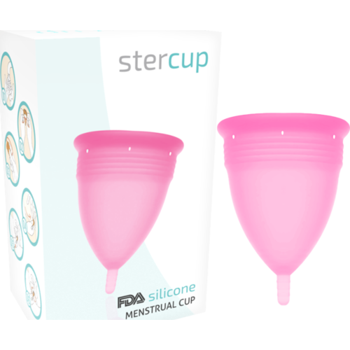 Menstruasjonskopp STERCUP Størrelse S med langvarig komfort