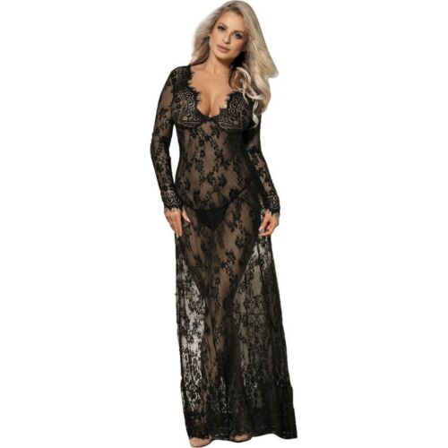 Kjole Vestido Lang Sensual s/m