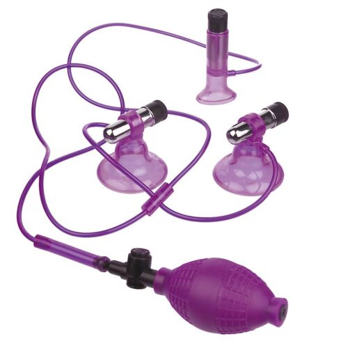 Succionador FETISH FANTASY SERIES TRIPLE med vibrasjon