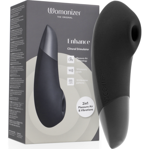 Stimulator WOMANIZER ENHANCE med vibrasjon