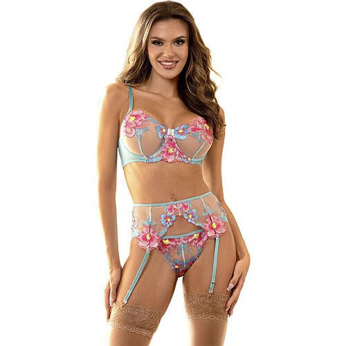 Sexy undertøysett SUBBLIME 954109 med blomstermønster