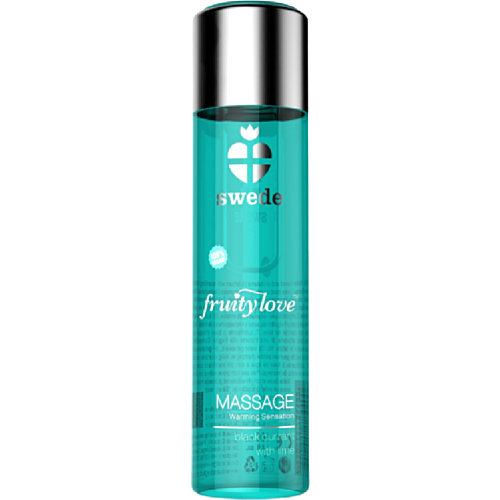 Massasjeolje SWEDE Fruity Love med varmende effekt