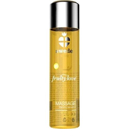 Massasjeolje SWEDE Fruity Love med varmende effekt