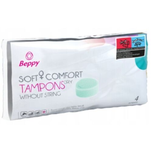 Tamponer Beppy Soft-Comfort uten tråd 4 stk
