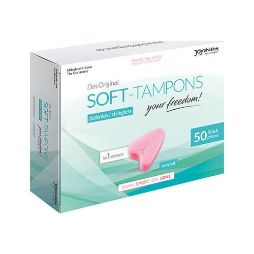 Soft-Tampons JOYDIVISION Original 50 stk