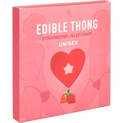 Spiselig undertøy SECRETPLAY Strawberry Gummy
