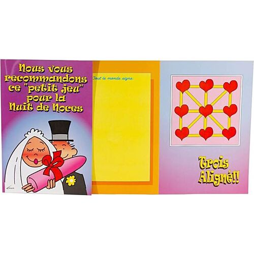 Morsomt kort FEMARVI Wedding Night Card