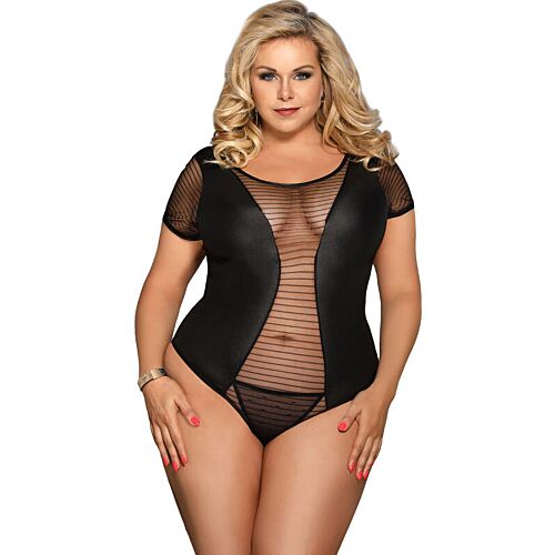 BDSM Kjole SUBBLIME QUEEN PLUS SIZE Fetish kortermet
