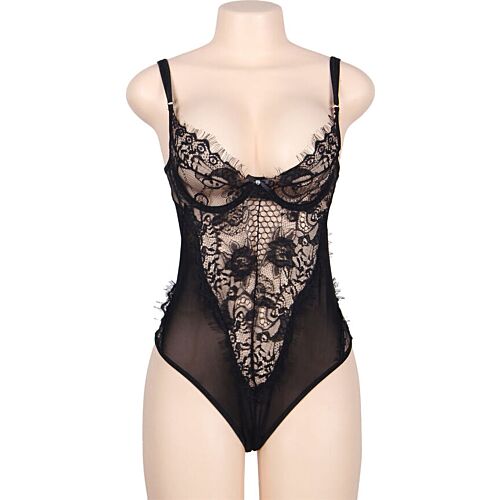 Lingerie SUBBLIME QUEEN PLUS SIZE Floral Blonde