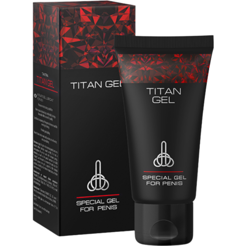 Ereksjonsøke Titan Gel 50 ml - Forbedret komfort