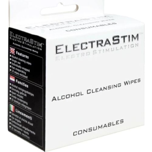 Desinfeksjonsservietter ElectraStim for sexleketøy