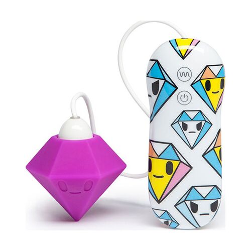 Vibrador Tokidoki 7 Funksjoner Silikon Diamant
