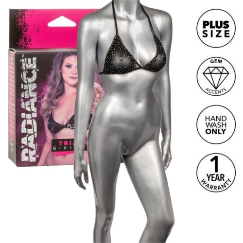 Bikini topp CalExotics Radiance Triangle Plus Size